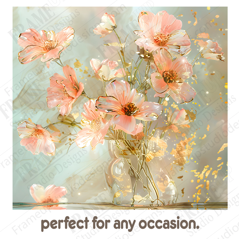 Cosmos Flower Card 210x148mm