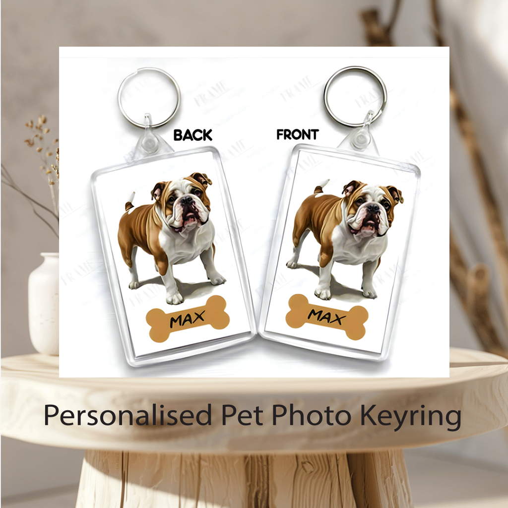 Personalised Photo Keyrings
