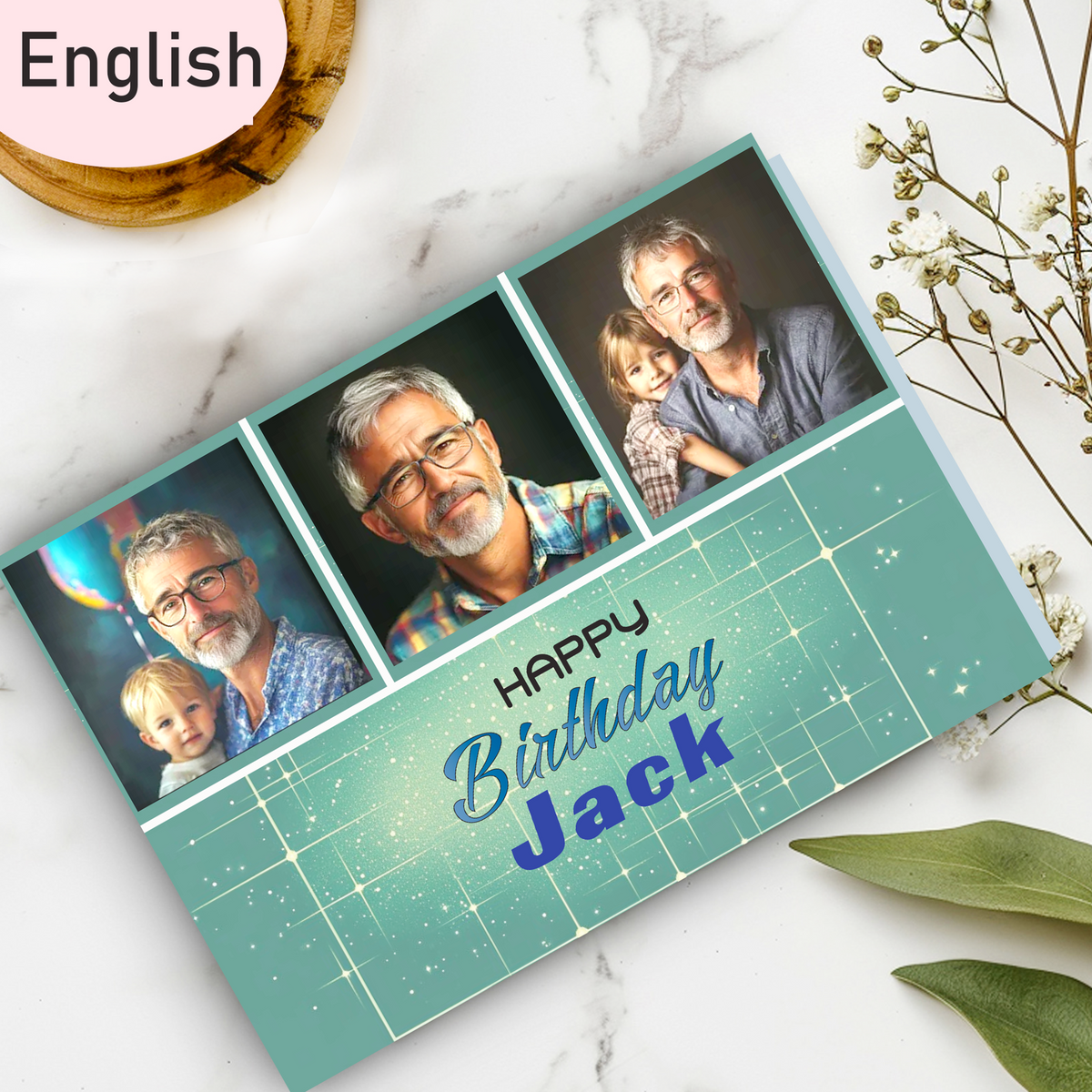 Personalised English Cards