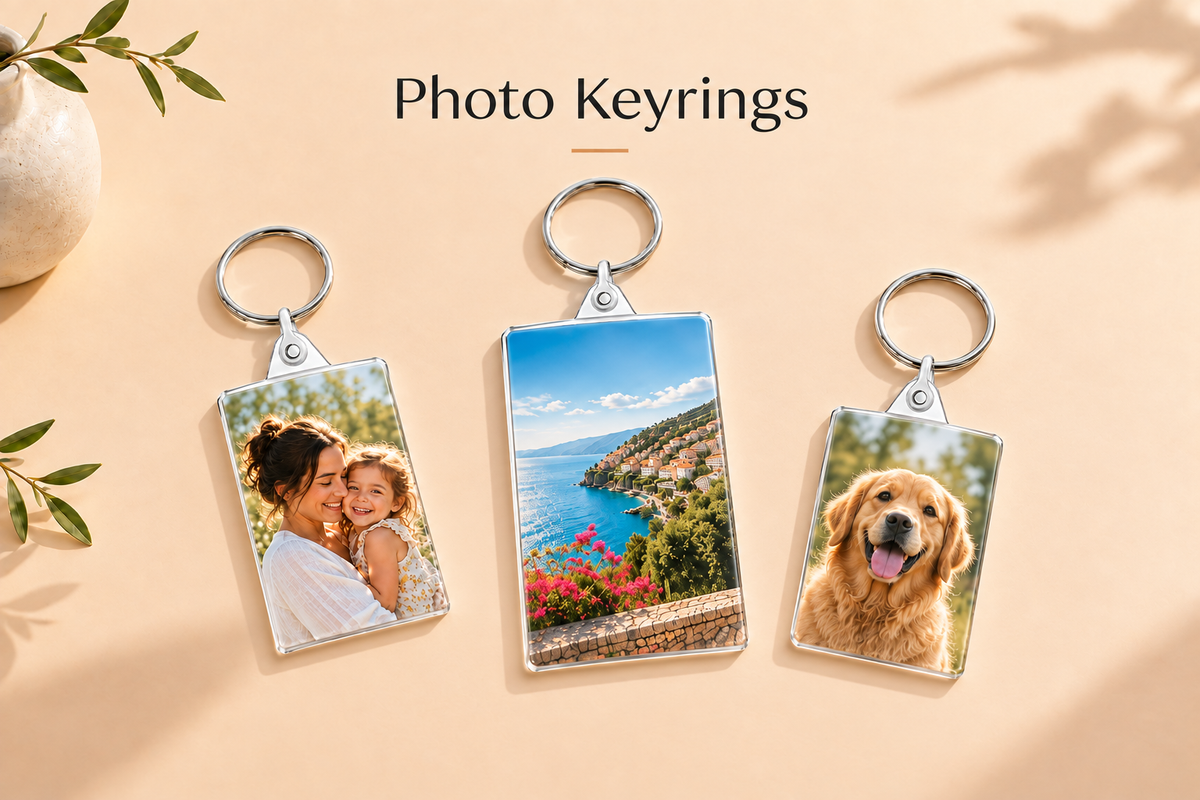 Photo Keyrings collection banner