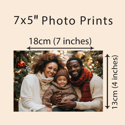 Premium 7"x5" Photo Prints | Personalised Ultra Gloss Photo Prints | Free UK Delivery