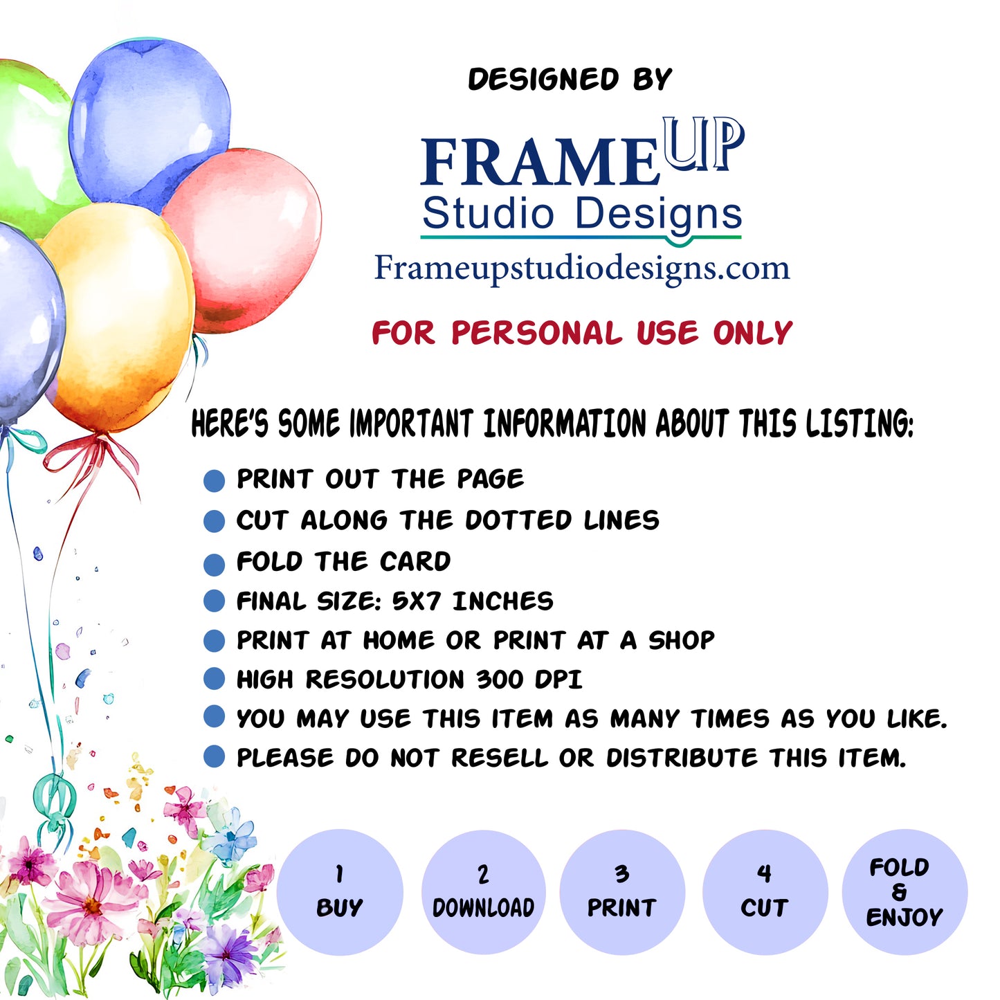 Printable Birthday Cards Bundle for Boys – Ages 6–10 | 5×7 Digital Download