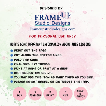 Girls Birthday Cards Bundle Ages 11–18 | Tween & Teen Printable Cards | Instant Download 5x7